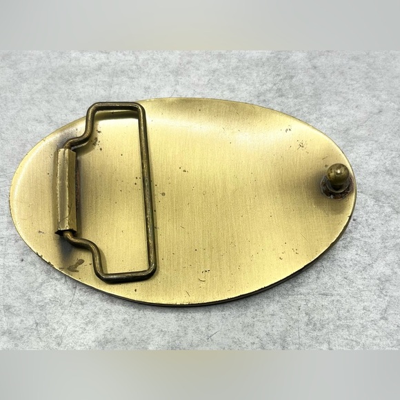 Vintage Kenworth Oval Belt Buckle GUC - Picture 2 of 2